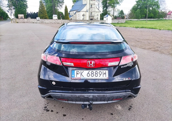 Honda Civic cena 4900 przebieg: 235000, rok produkcji 2009 z Pabianice małe 92